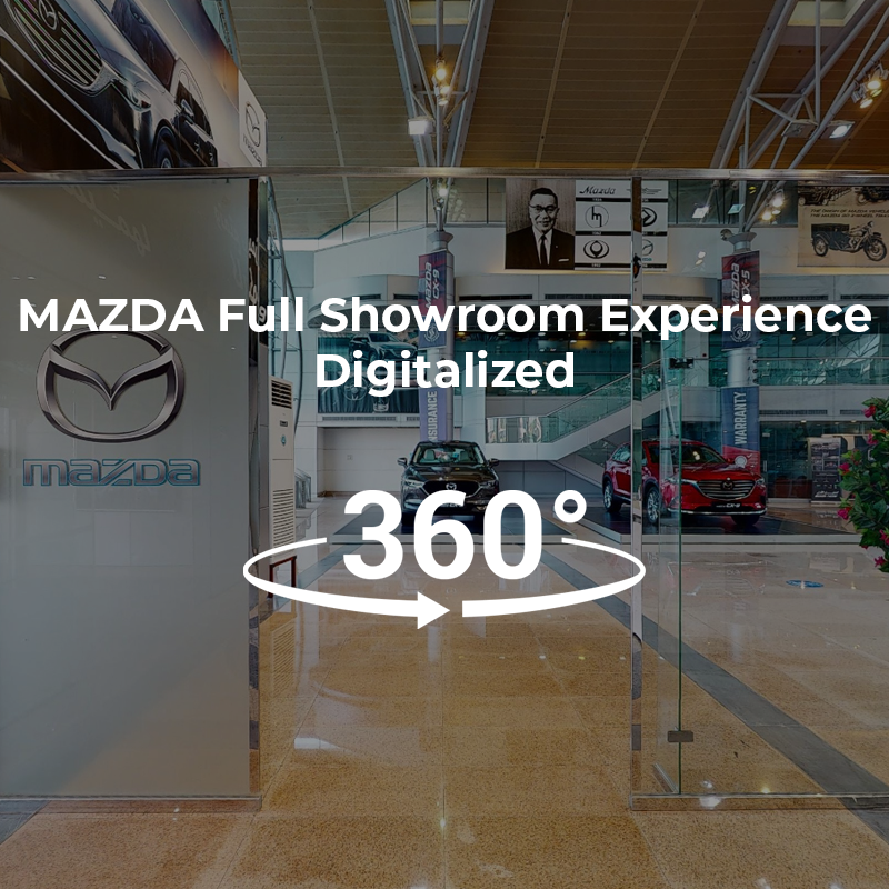 Mazda Showroom button