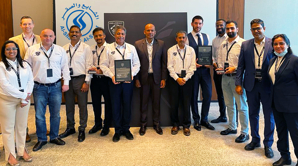 Kuwait Automotive Imports Company has received two impressive Peugeot awards