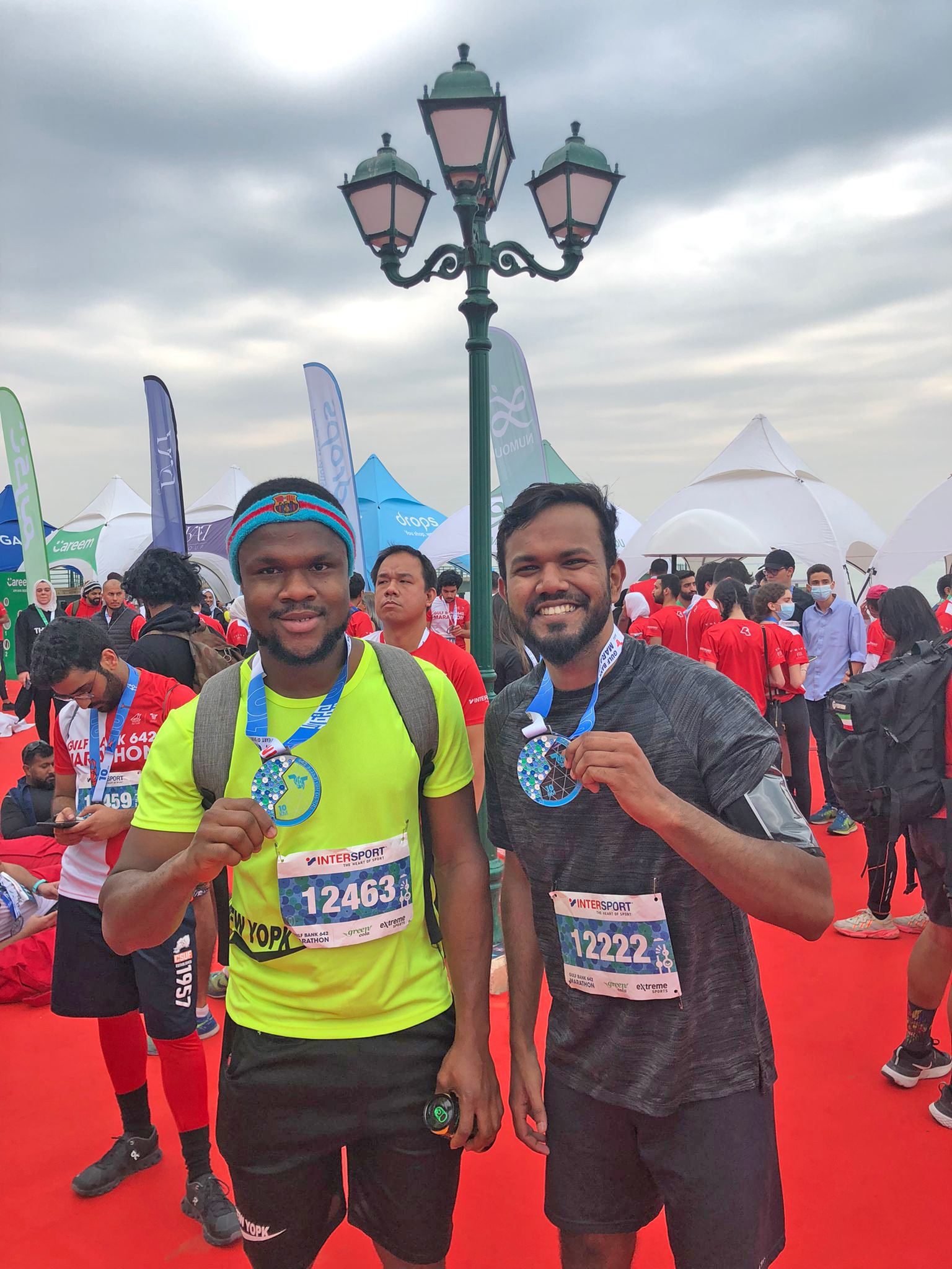 KAICO team's heroes were present in Gulf Bank 642 Marathon