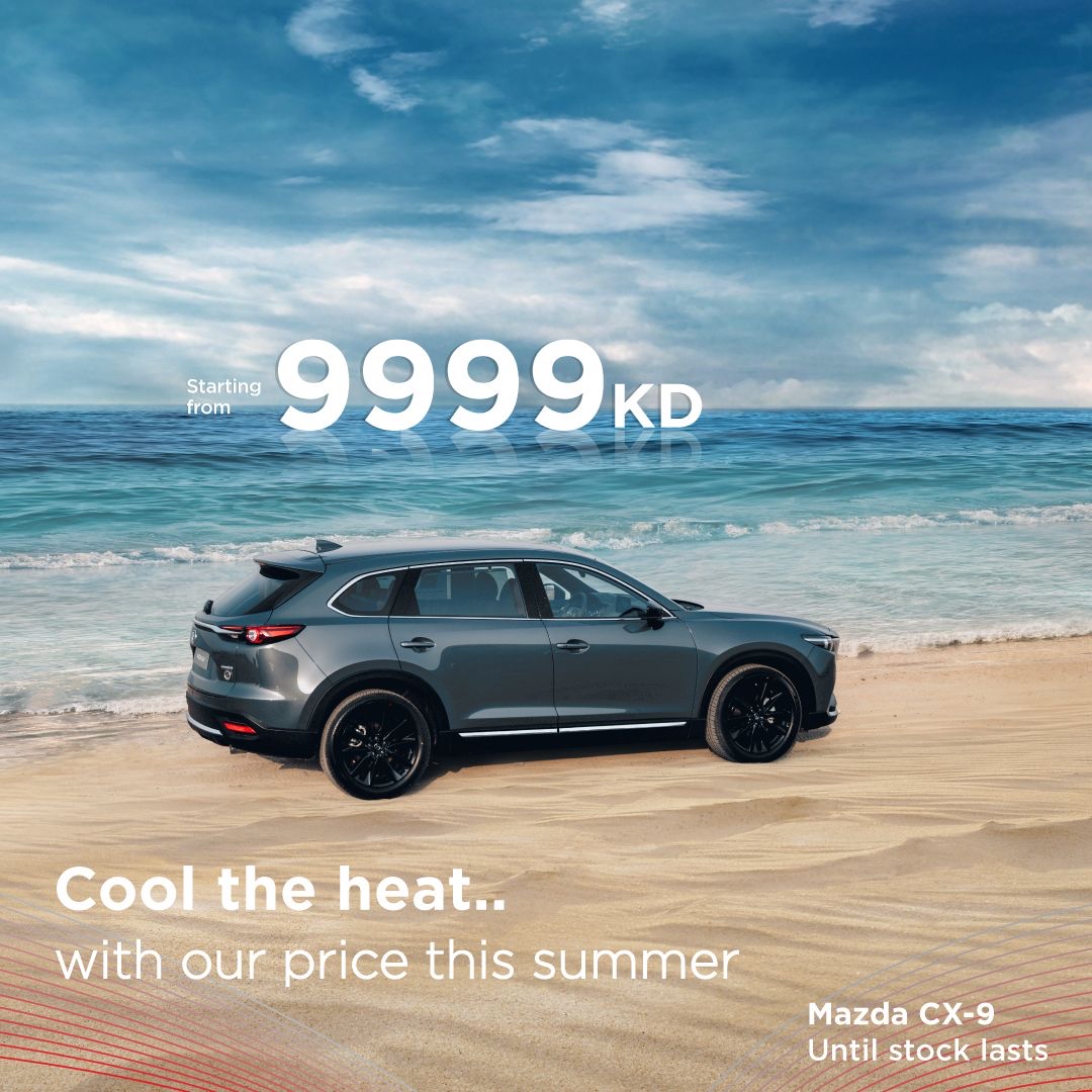 Mazda CX-9 KD 9999 Cool the Heat.. with our price this Summer En